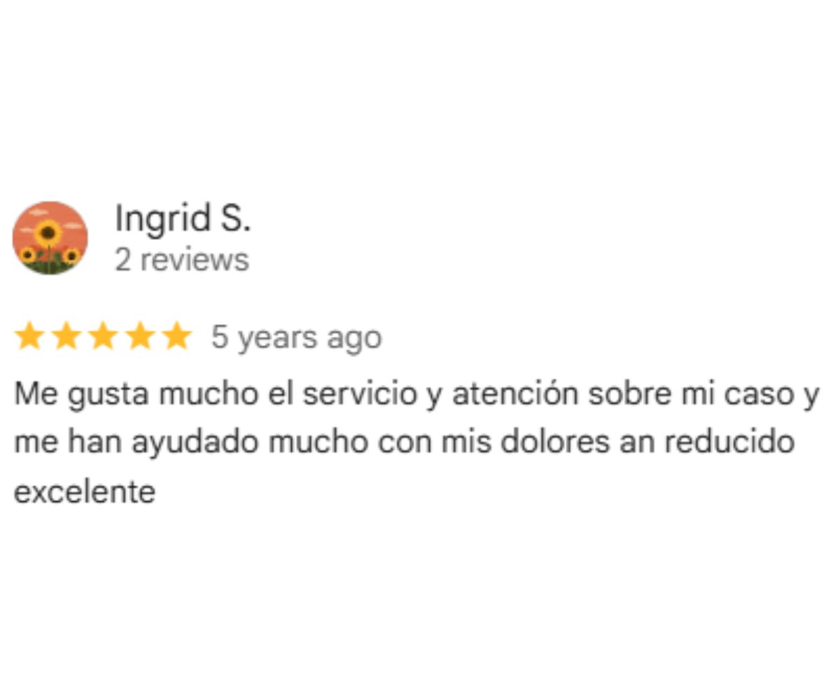 Reseña de un paciente